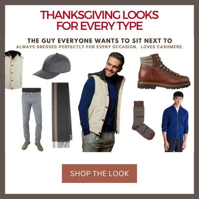 Thanksgiving Cashmere Guy
