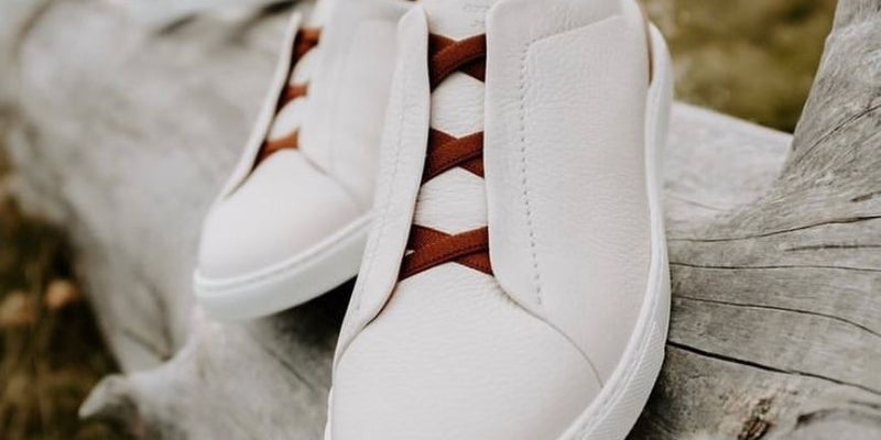 Zegna Triple Stitch Sneakers at M PENNER