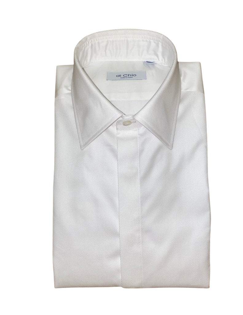 Pique Fly Front Formal Shirt 16 (41 EU)