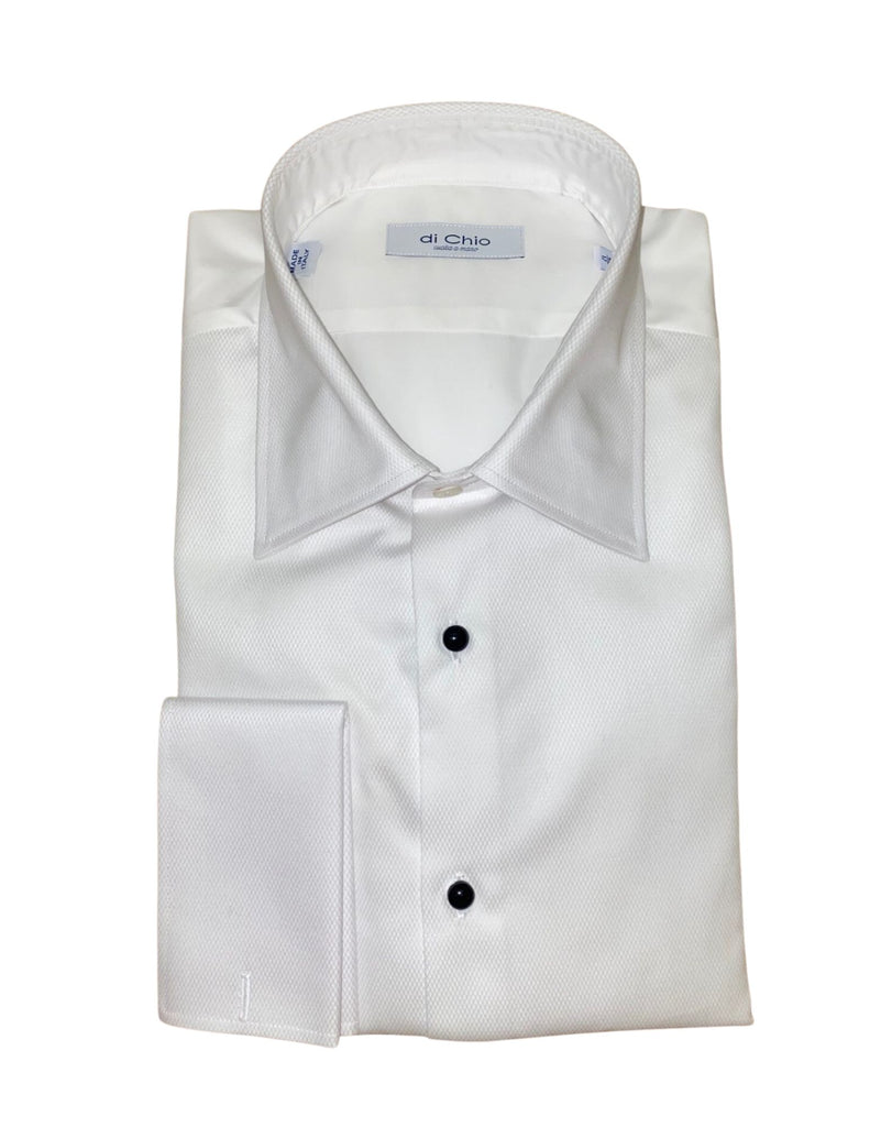 Pique Stud Front Formal Shirt M PENNER Pique Stud Front Formal Shirt M PENNER