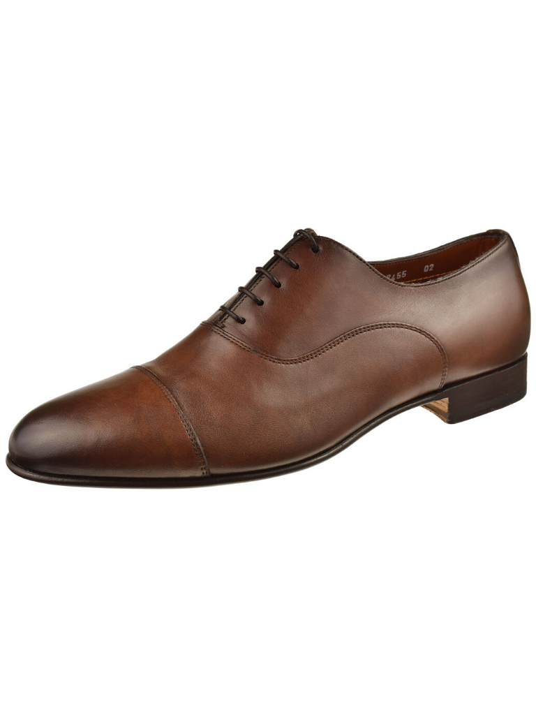 Santoni cap 2025 toe oxford