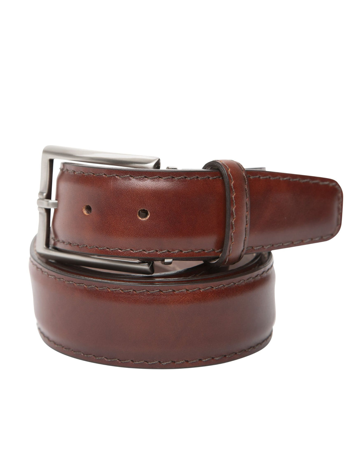 Italian Marbled Calf 35mm Belt | Plum main image 1
